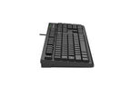 A4tech FKS12 Fstyler FN Multimedia Wired Keyboard USB Black,US Layout - view 2