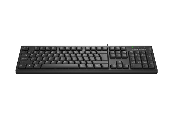A4tech FKS12 Fstyler FN Multimedia Wired Keyboard USB Black,US Layout - view 3