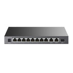 SL1311P 8-Port 10/100Mbps + 3-Port Gigabit Desktop Switch with 8-Port PoE+