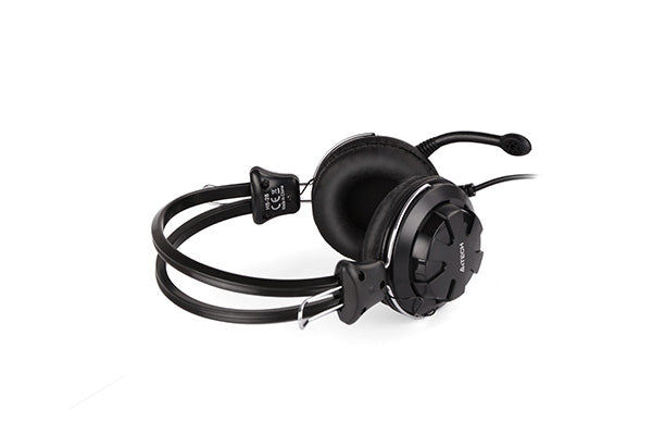 A4Tech HS-28i Headphone 4-Pin Black without Cable Adapter - view 3