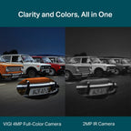 VIGI C540V VIGI 4MP Outdoor Full-Color Dual-Lens Varifocal Pan Tilt Network Camera