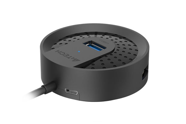 A4Tech HUB-30C HUB USB 3.0, Type-C Plug, Cable 50cm, Black - view 2