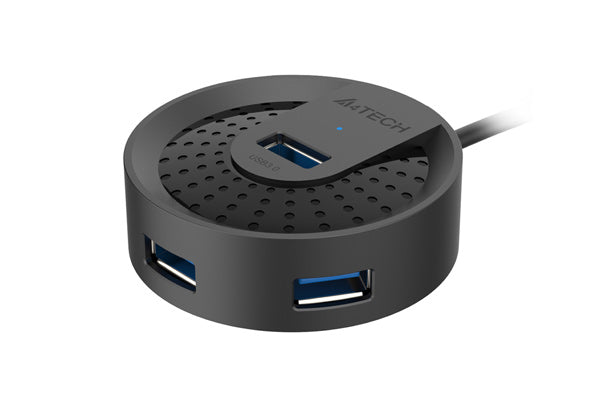 A4Tech HUB-30C HUB USB 3.0, Type-C Plug, Cable 50cm, Black - view 3