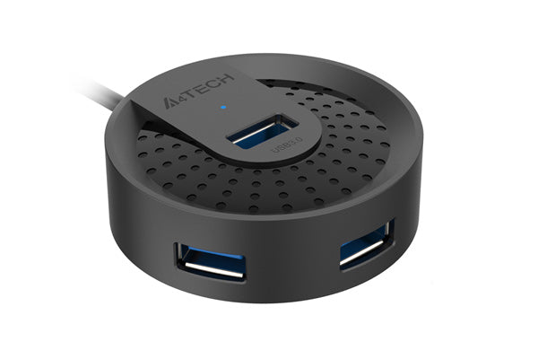 A4Tech HUB-30C HUB USB 3.0, Type-C Plug, Cable 50cm, Black - view 4