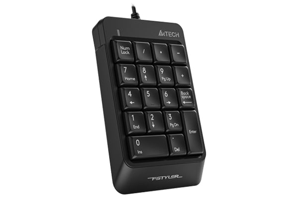 A4tech FK13P Fstyler Sleek Numeric Keypad USB Black - view 3