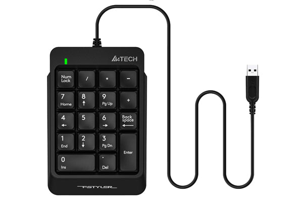 A4tech FK13P Fstyler Sleek Numeric Keypad USB Black