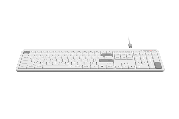 A4Tech FBX55C Keyboard White color_white