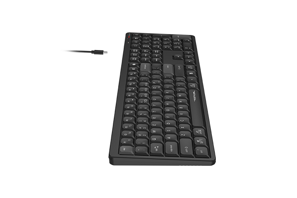 A4Tech FBX55C Keyboard Black color_black