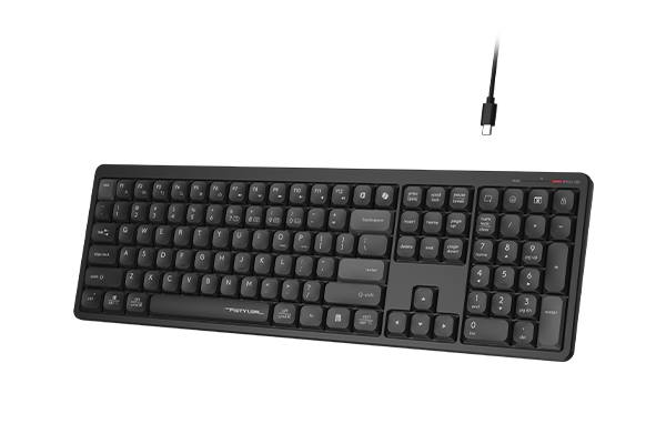 A4Tech FBX55C Keyboard Black color_black