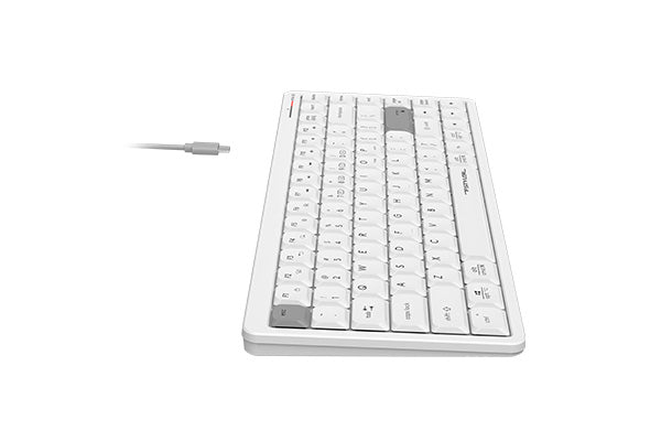 A4TECH FBX53C Keyboard White color_white