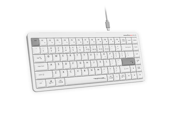 A4TECH FBX53C Keyboard White color_white