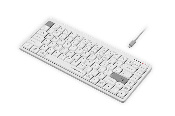 A4TECH FBX53C Keyboard White color_white