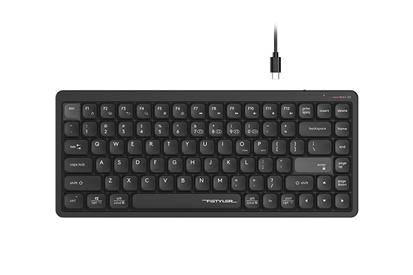 A4TECH FBX53C Keyboard Black color_black