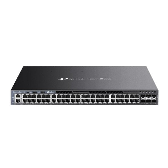 SG6654XHP Omada 48-Port Gigabit Stackable L3 Managed PoE+ Switch with 6 10G Slots
