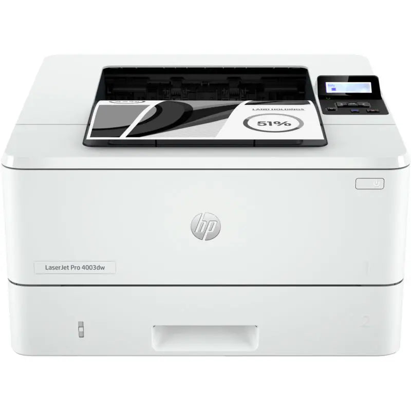 HP LaserJet Pro 4003DW Printer Duplex Wireless, Up To 42 PPM Black, White (Official Warranty)