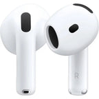 Apple AirPods 4 Wireless Earbuds, Bluetooth, H2 Chip, Personalized Spatial Audio, USB-C Charging Case, Up To 30H Battery, Sweat and Water Resistant, MXP63LL/A