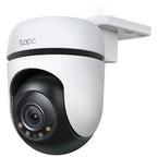 TP-Link Tapo C510W Outdoor Pan Tilt Security WiFi Camera, 2K Resolution, 360° View, Color Night Vision, IP65, Black