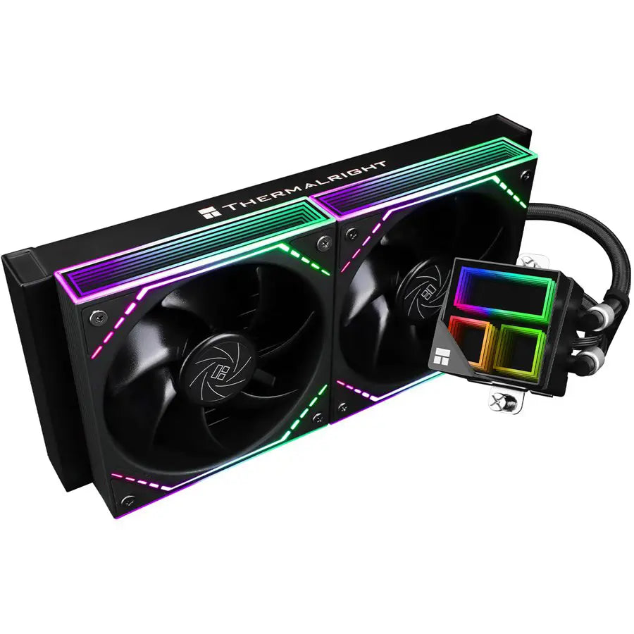 Thermalright Frozen Infinity 240 BLACK Liquid CPU Cooler - AURA Sync - Intel AMD