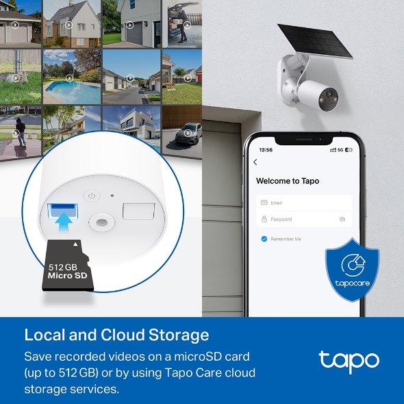 TP-Link Wi-Fi Camera Tapo C410 KIT Solar-Powered Security Camera Kit (1-Pack)