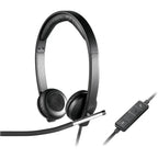 Logitech H650E USB Stereo Headset - Enterprise-Grade Audio Quality - Designed and Certified for Business