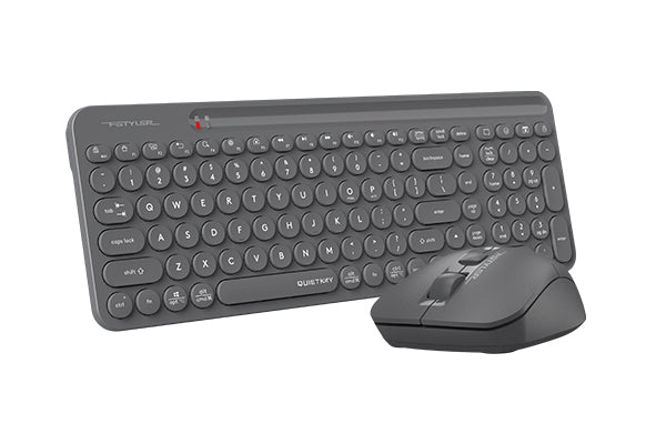 A4tech FG3300 Air2 Fstyler 2.4G Wireless Power-Saving QuietKey 2-Zone Combo Set, (FGK33+FG16S Air2) Grey,US Layout - view 4