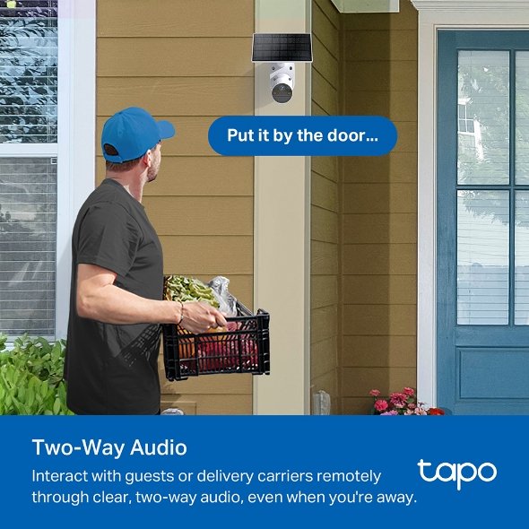 TP-Link Wi-Fi Camera Tapo C410 KIT Solar-Powered Security Camera Kit (1-Pack)