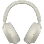 Sony WH-1000XM5 Wireless Headphones, Auto Noise Canceling Optimizer, Alexa Voice Control | Silver