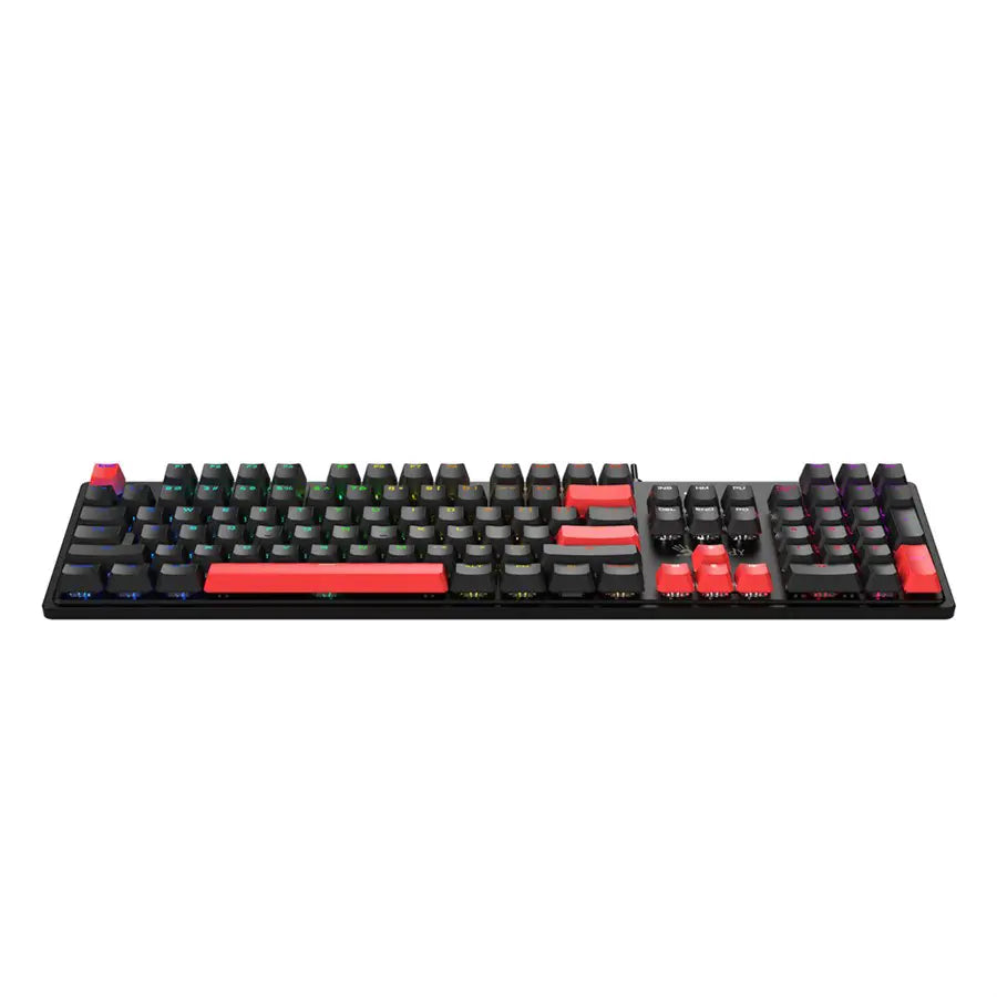 Bloody S520N Bloody Mechanical Switch RGB Gaming Keyboard | Fire Black - BLMS Red Plus Mechanical Switch