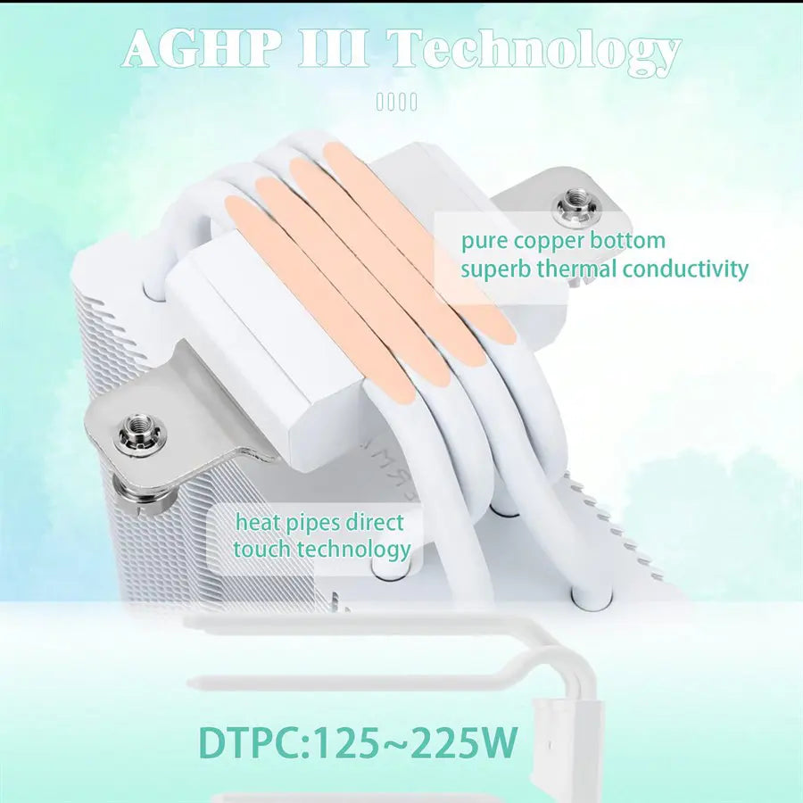 Thermalright Assassin X 120 Refined SE WHITE ARGB CPU Cooler