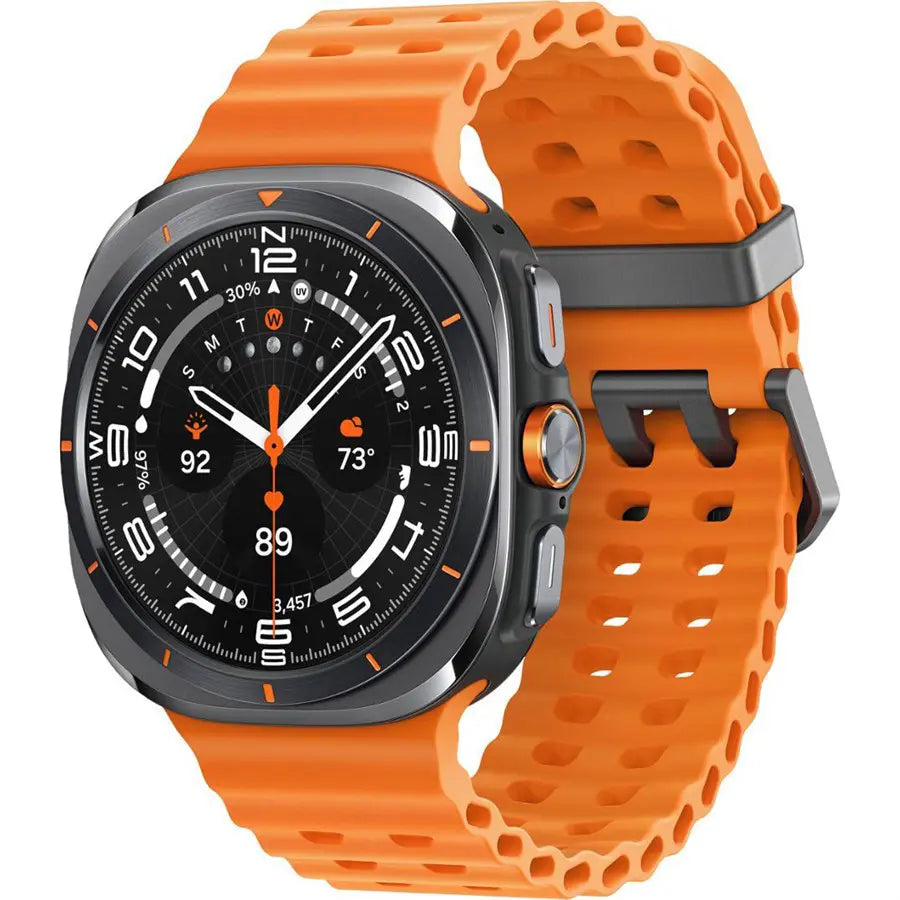Samsung Galaxy Watch Ultra 2024 47mm LTE AI Smartwatch, Titanium Gray, Energy Score, Wellness Tips, Heart Rate Tracking, Sleep Monitor, Fitness Tracker, GPS
