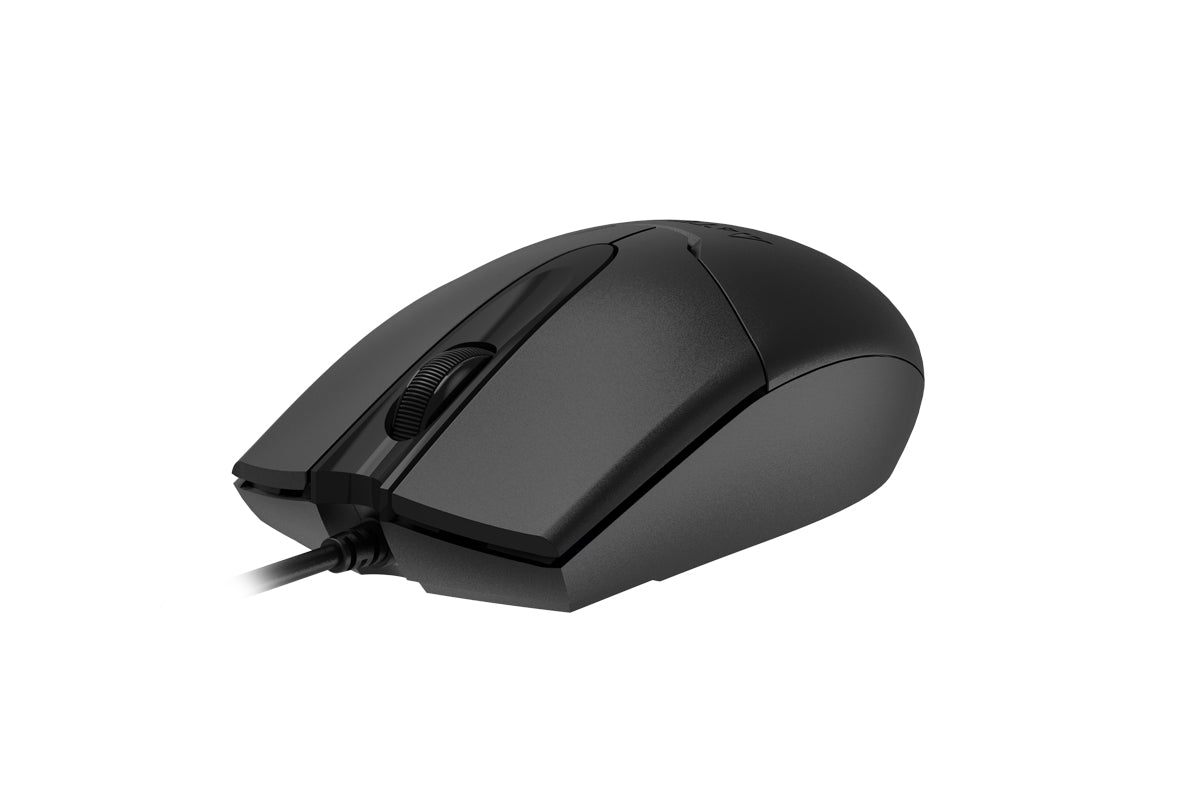 A4tech OP-550S Wired Mouse Silent Click USB Black with Teflon feet - view 5