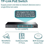 TP-Link TL-SG1428PE 28-Port Gigabit Easy Smart Switch with 24-Port PoE+