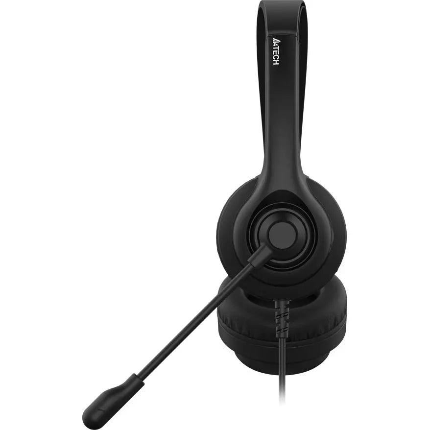 A4Tech HU-8 USB Stereo Headset Black