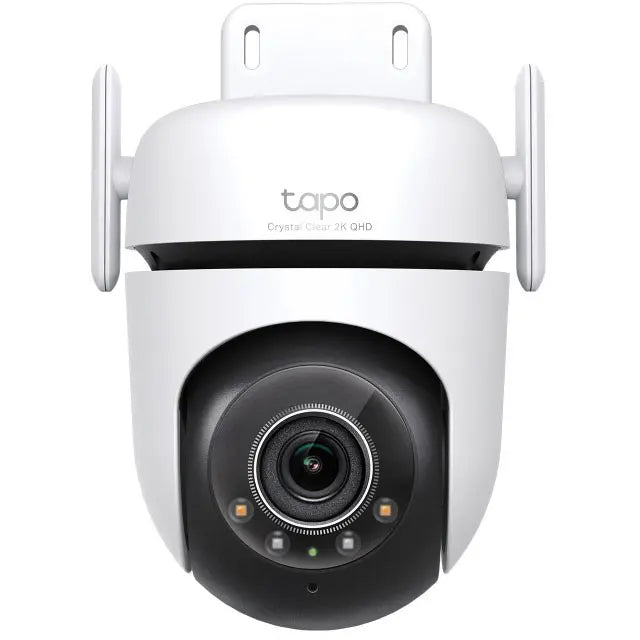 TP-Link Tapo C520WS Outdoor Pan/Tilt Security Wi-Fi Camera | 2K QHD Live View, Starlight Color Night Vision, Alexa and Google Assistant supported, 4MP QHD (2560×1440)