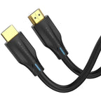 Vention AANBJ HDMI 2.1 Cable, 5m, 8K 60Hz, 4K 120Hz, 48Gbps, Black