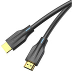 Vention AANBJ HDMI 2.1 Cable, 5m, 8K 60Hz, 4K 120Hz, 48Gbps, Black