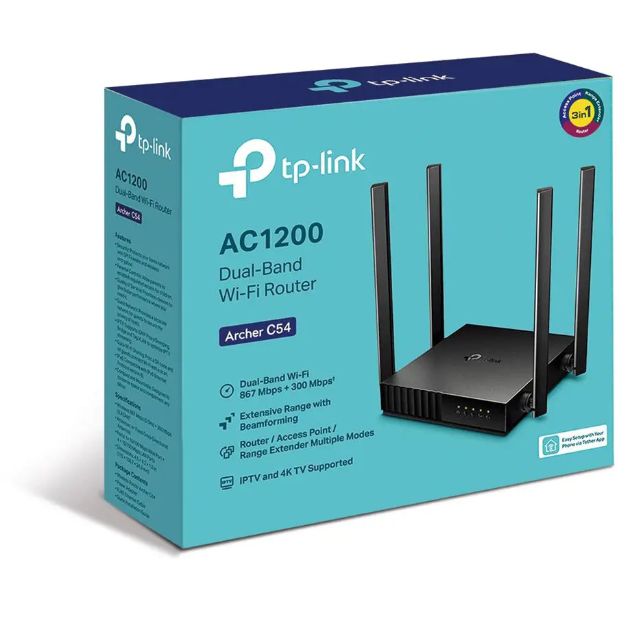 TP-Link Archer C54 AC1200 Dual Band Wi-Fi Router | Ver 1.0