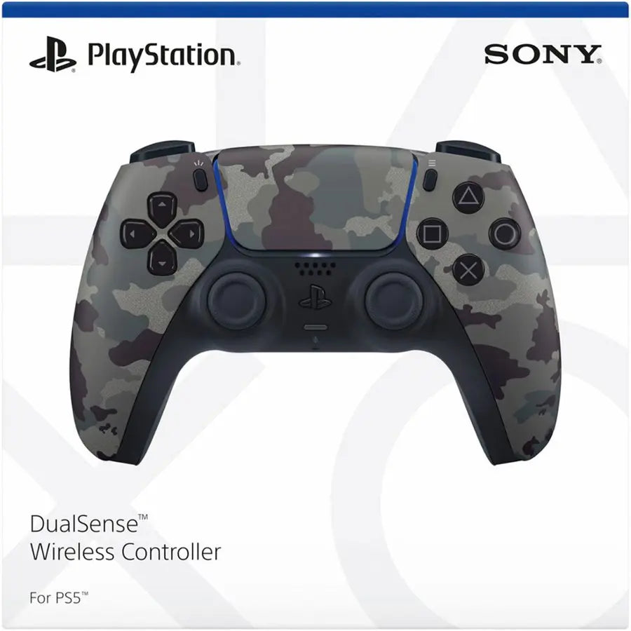 Sony DualSense Wireless Controller for PS5 PlayStation 5 | Gray Camouflage