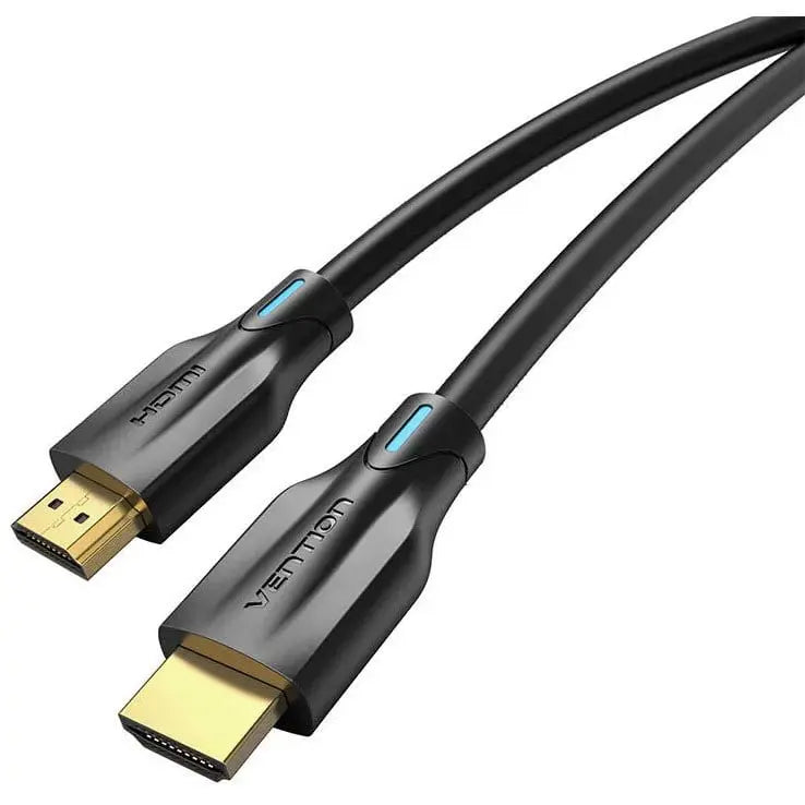 Vention AANBJ HDMI 2.1 Cable, 5m, 8K 60Hz, 4K 120Hz, 48Gbps, Black