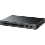 TP-Link LS1210GP 10-Port Gigabit Desktop Switch, 8-Port PoE+ 61W, 9x RJ45 and 1x SFP