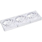 Lian Li UNI Fan P28 120mm Daisy-Chain PWM Case Fan with Controller | White - UF-P28120-3W, 3-Pack | Noise-Optimized | Performance-Oriented Fan