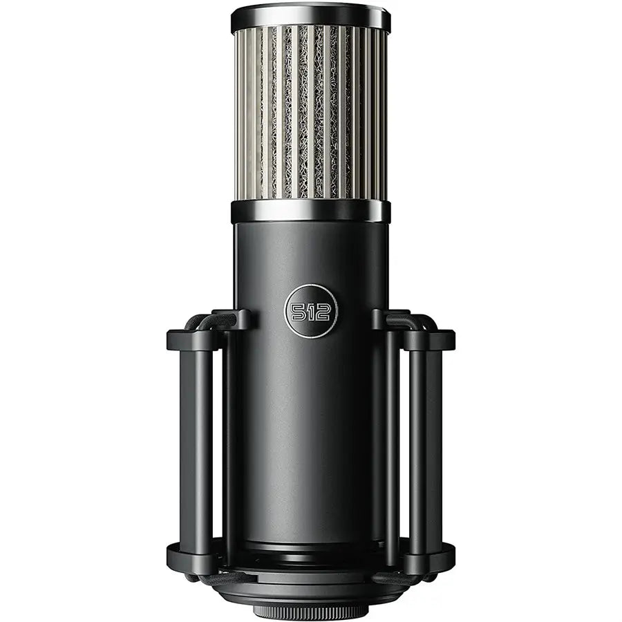 512 Audio Skylight Large Diaphragm Studio Condenser XLR Microphone, 34mm Gold-Plated Capsule, Cardioid Pickup Pattern, Custom Pop Filter, Low-Profile Shockmount