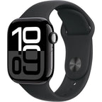 Apple Watch Series 10 | Alumium - Jet Black - 42mm GPS - Smartwatch, Fitness Tracker, ECG App, Always-On Retina Display, Water Resistant
