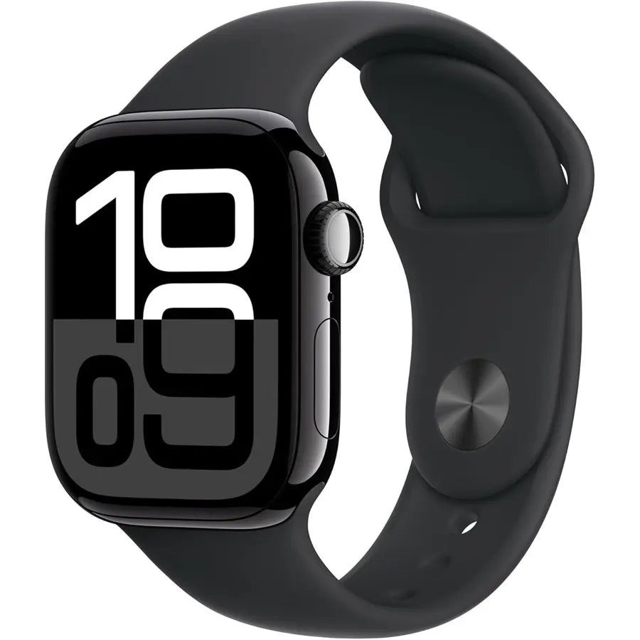 Apple Watch Series 10 | Alumium - Jet Black - 42mm GPS - Smartwatch, Fitness Tracker, ECG App, Always-On Retina Display, Water Resistant