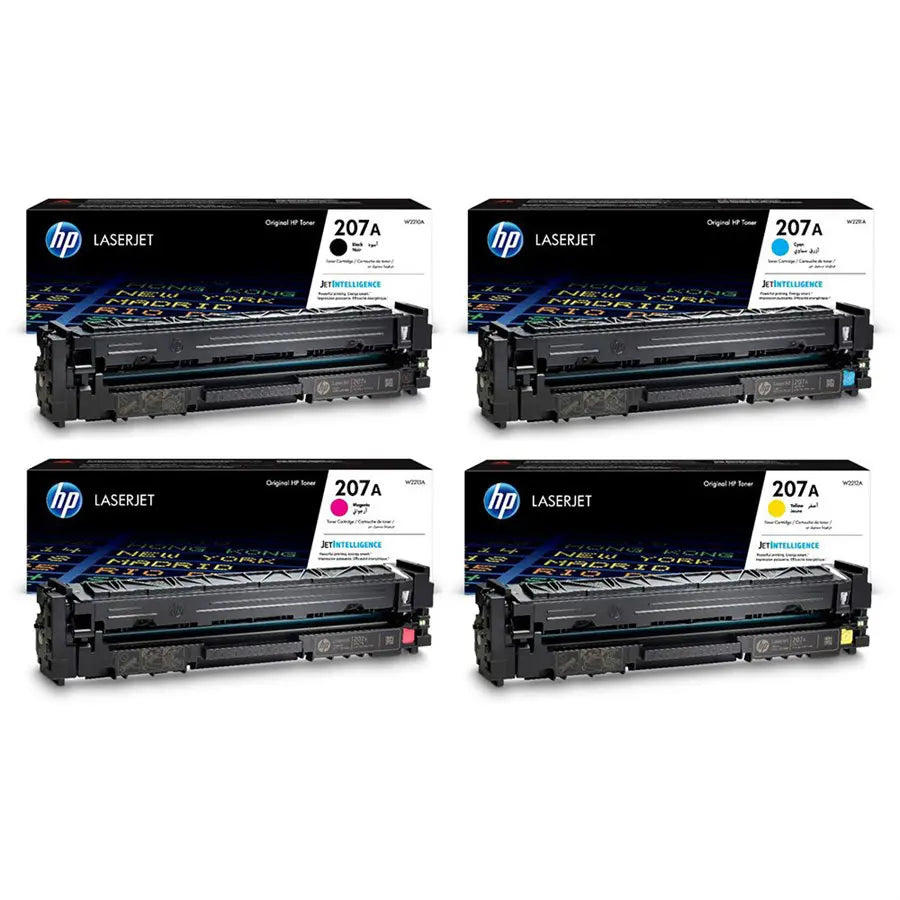 HP 207A Original 4 Colour Toner Cartridge Multipack M255 M282 M283