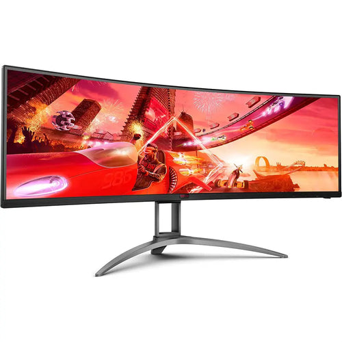 AOC Agon AG493UCX2 Curved Gaming Monitor, 49" 5120x1440 DQHD VA 165Hz 1ms MPRT, DisplayHDR 400, AMD FreeSync Premium Pro, USB-C, KVM Switch