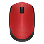 Logitech M171 Wireless Mouse Red/Black