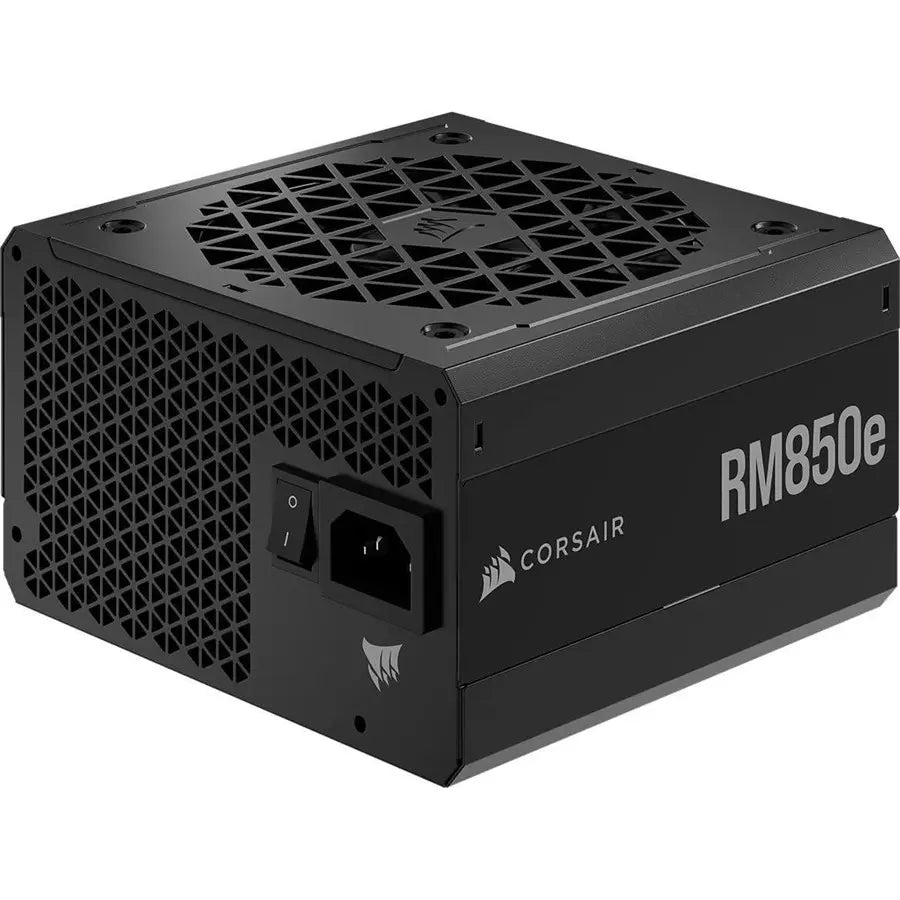 CORSAIR RM850e Fully Modular ATX Power Supply, 850W, ATX 3.1, PCIe 5.1, Cybenetics Gold, Black
