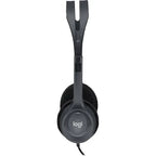 Logitech H110 Stereo Headset With 3.5mm Dual Plug Connection