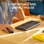 Logitech MK295 Silent Wireless Combo Keyboard Mouse Graphite